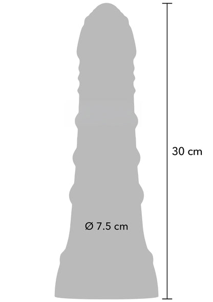 Big Boys Dong PVC 30.5 cm BLACK - 7