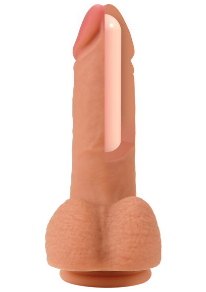 Realistic Dildo Liquid Silicone 16 cm SKIN - 0