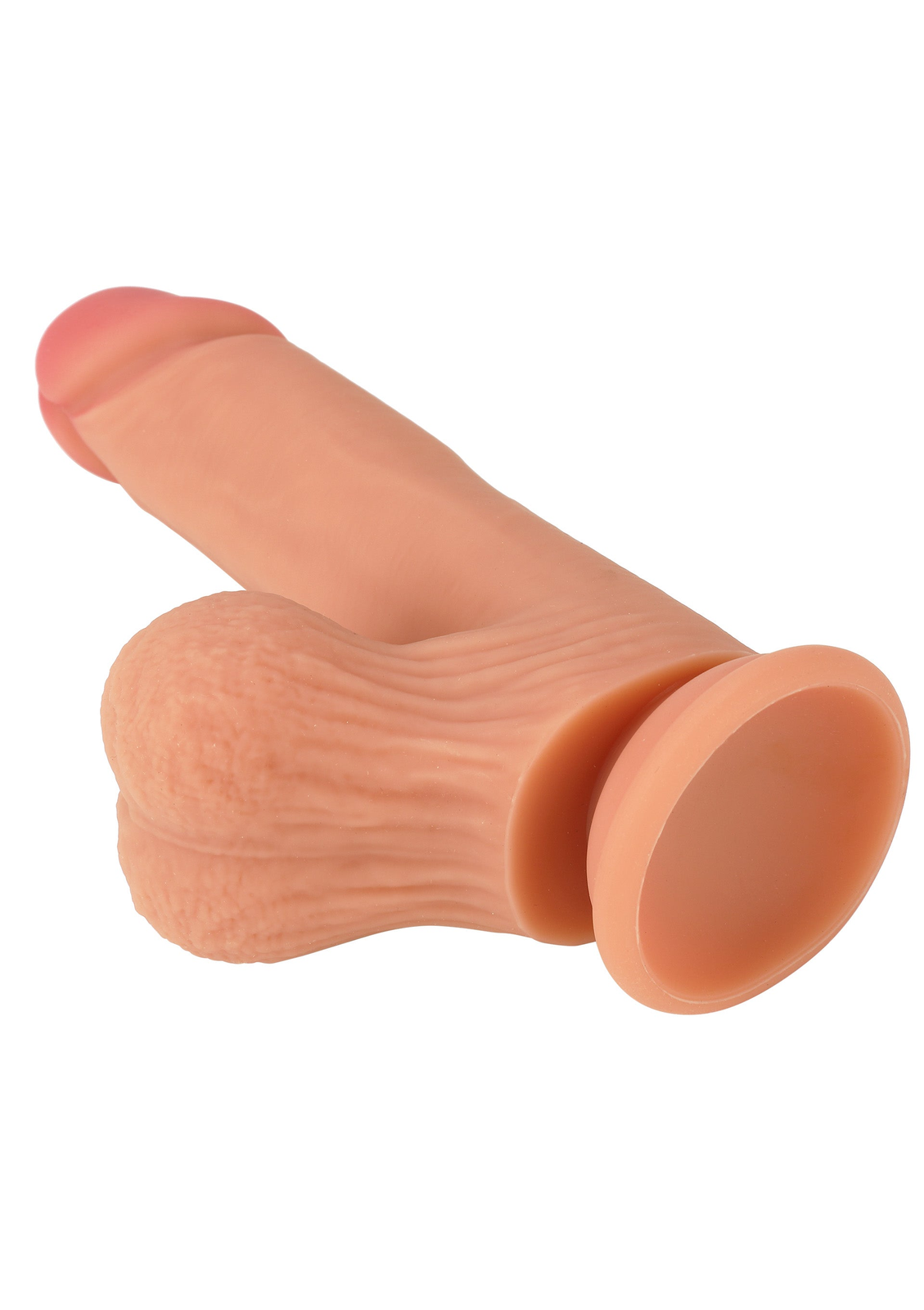 Realistic Dildo Liquid Silicone 19 cm SKIN - 2