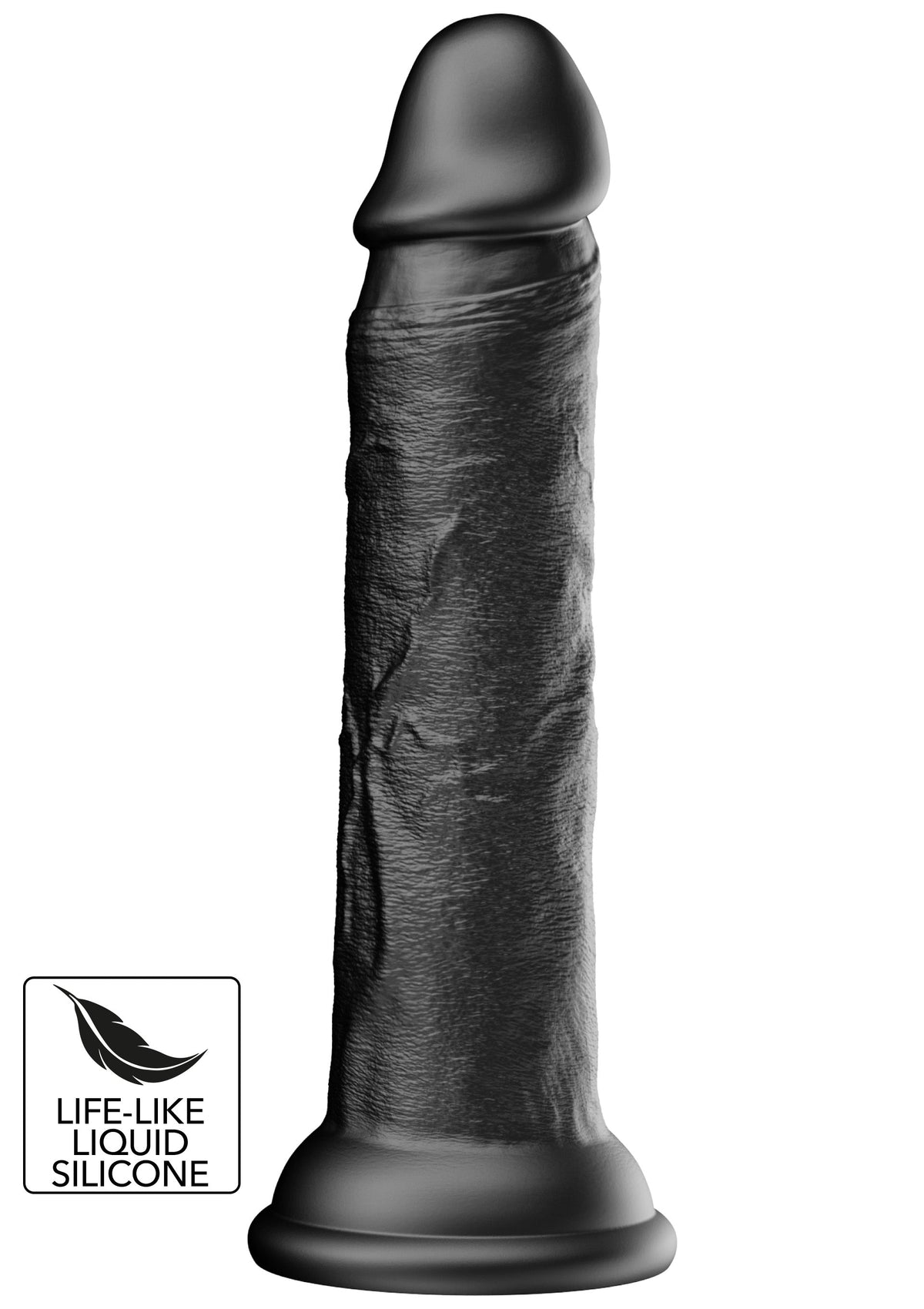 Realistic Dong Liquid Silicone 17 cm BLACK - 0