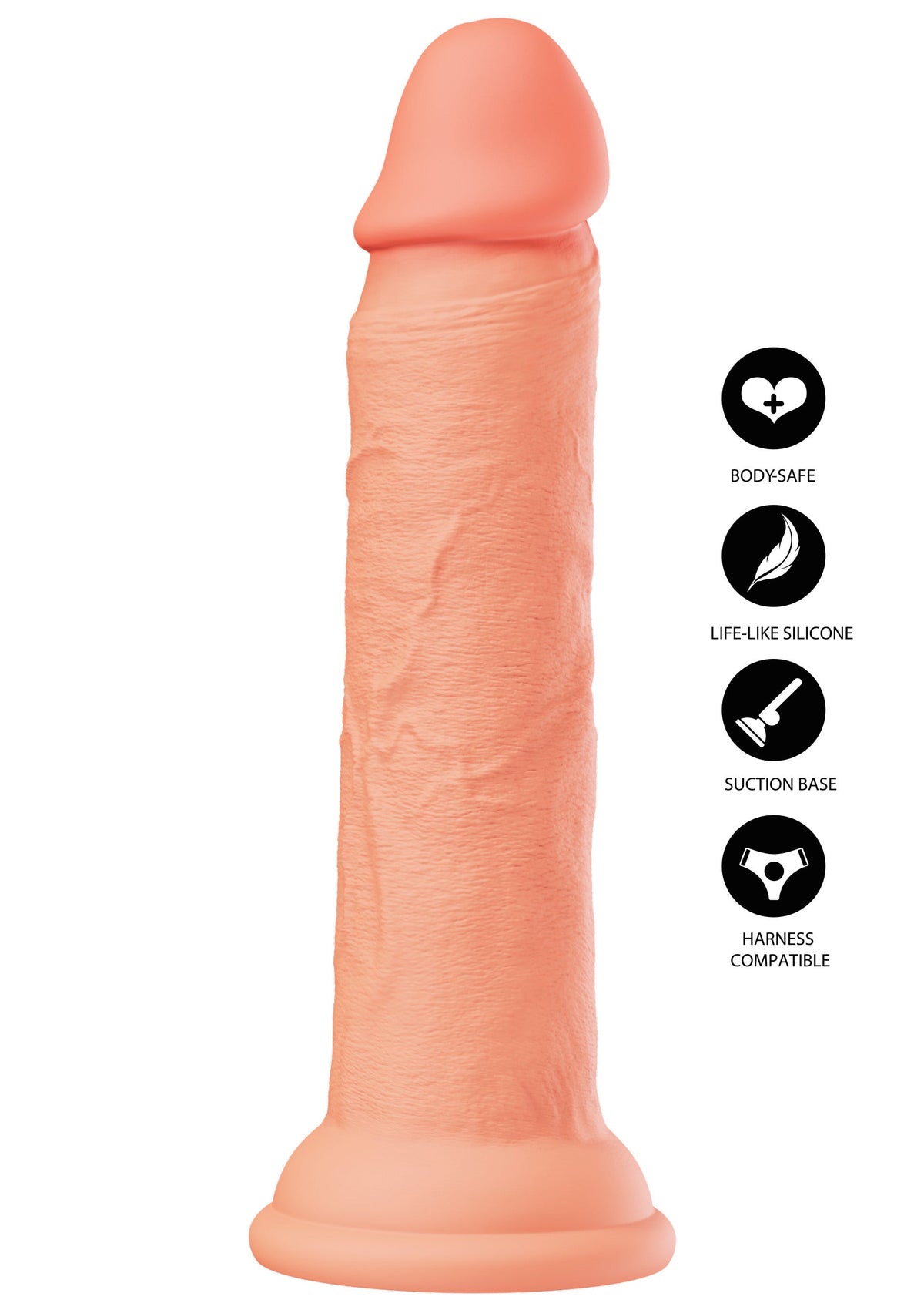 Realistic Dong Liquid Silicone 19 cm SKIN - 6