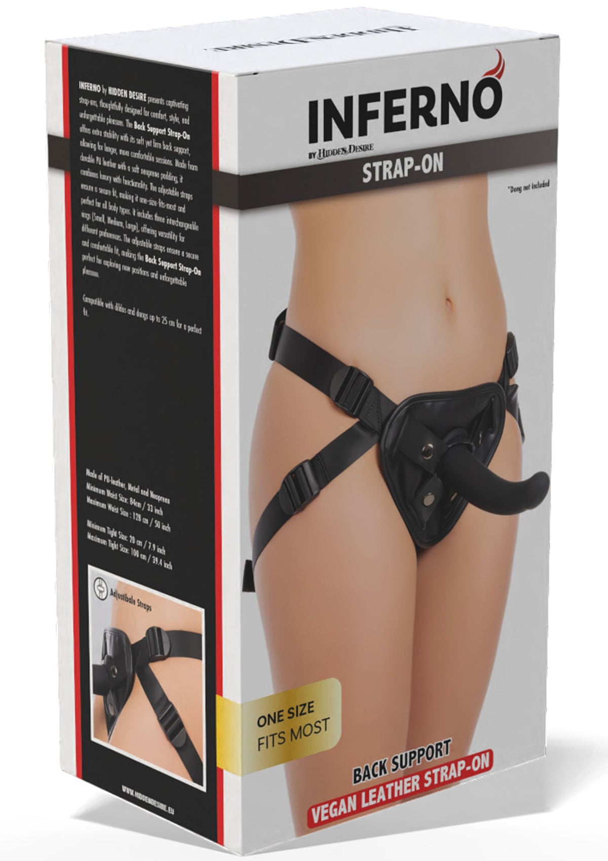 Back Support Strap-On BLACK - 3