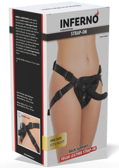 Back Support Strap-On BLACK - 3