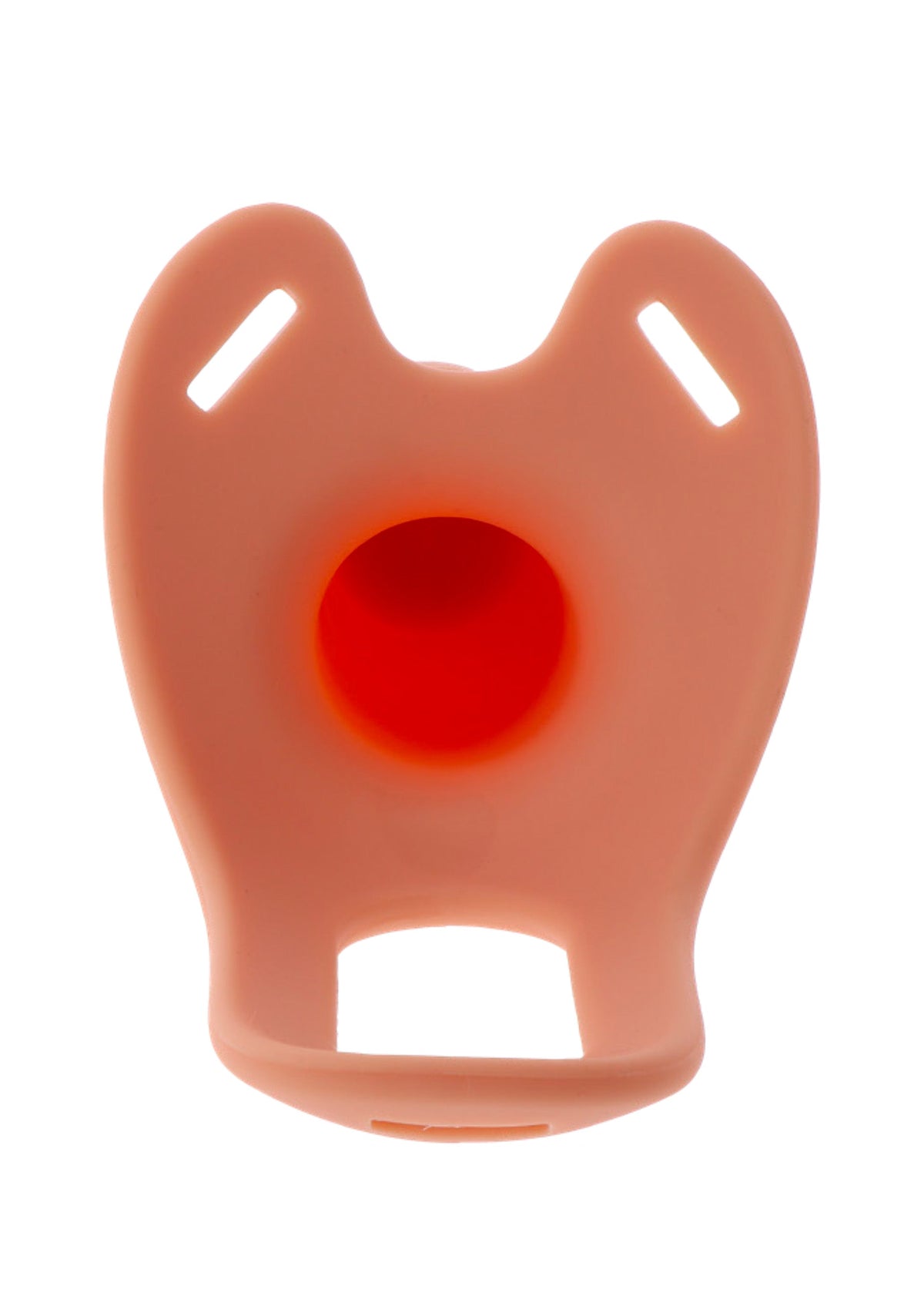 Hollow Penis Strapon Vibrating 16cm SKIN - 6