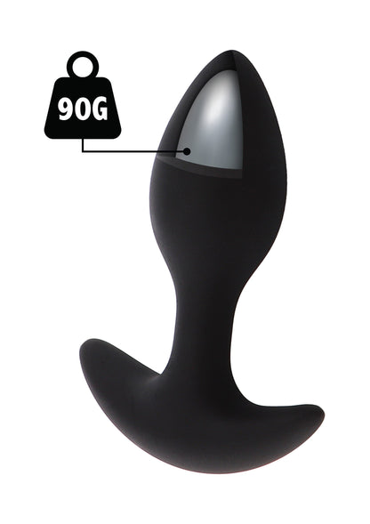 Weighted Anal Plug 90g BLACK - 0