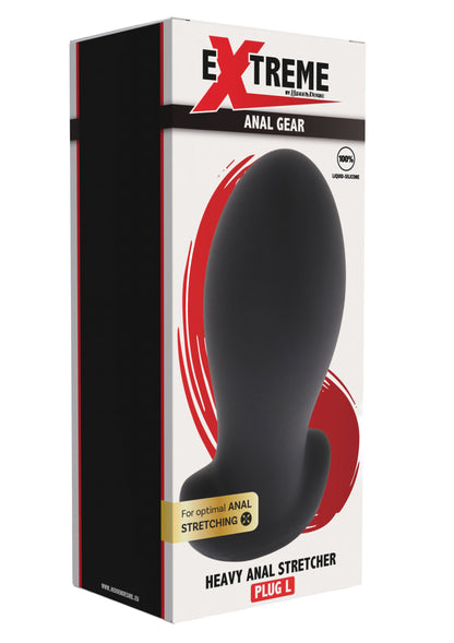 Heavy Anal Stretcher Plug L BLACK - 1