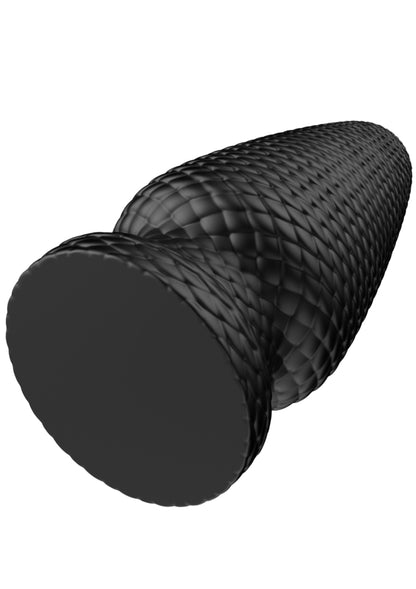 Giant Dragon Butt Plug PVC XL BLACK - 2