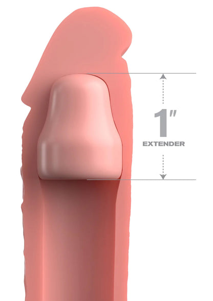 Pipedream Fantasy X-tensions Sleeve 7' + 1' Plug SKIN - 0