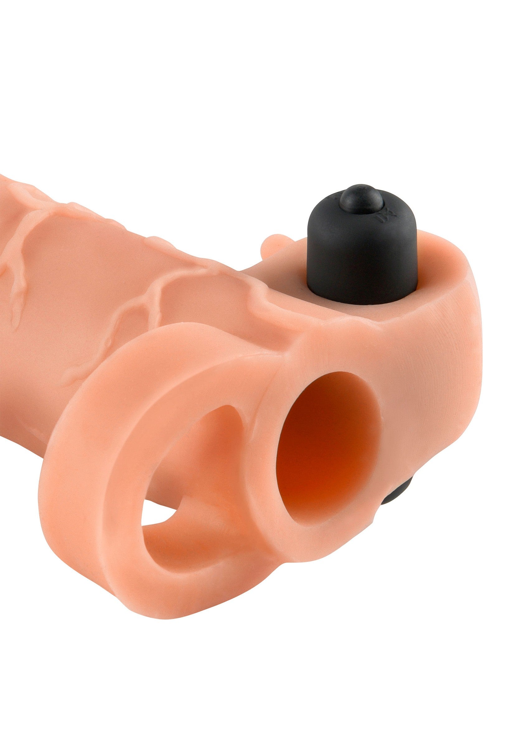 Pipedream Fantasy X-Tensions - Vibrating Real Feel 2' Extension SKIN - 3