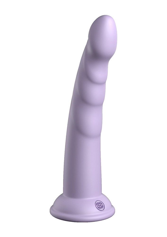 Pipedream Dillio Platinum Slim Seven 7' PURPLE - 4