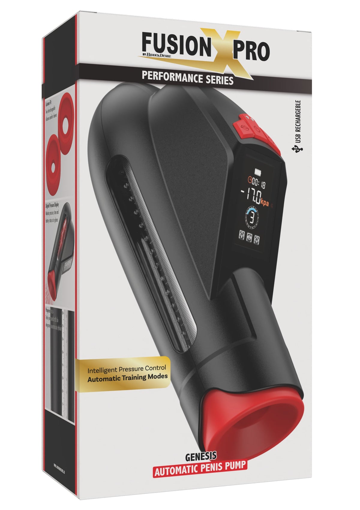 Genesis Automatic Penis Pump BLACK - 1