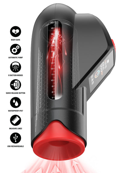 Genesis Automatic Penis Pump BLACK - 5