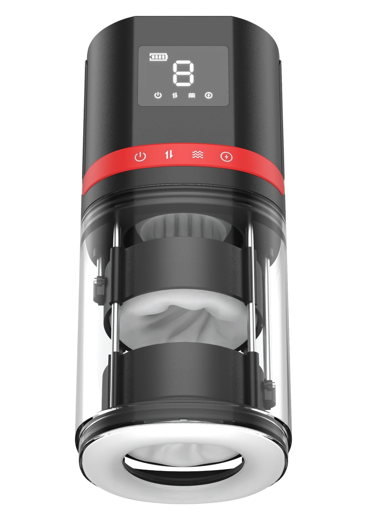 Hurricane Piston Pulse Masturbator BLACK - 0