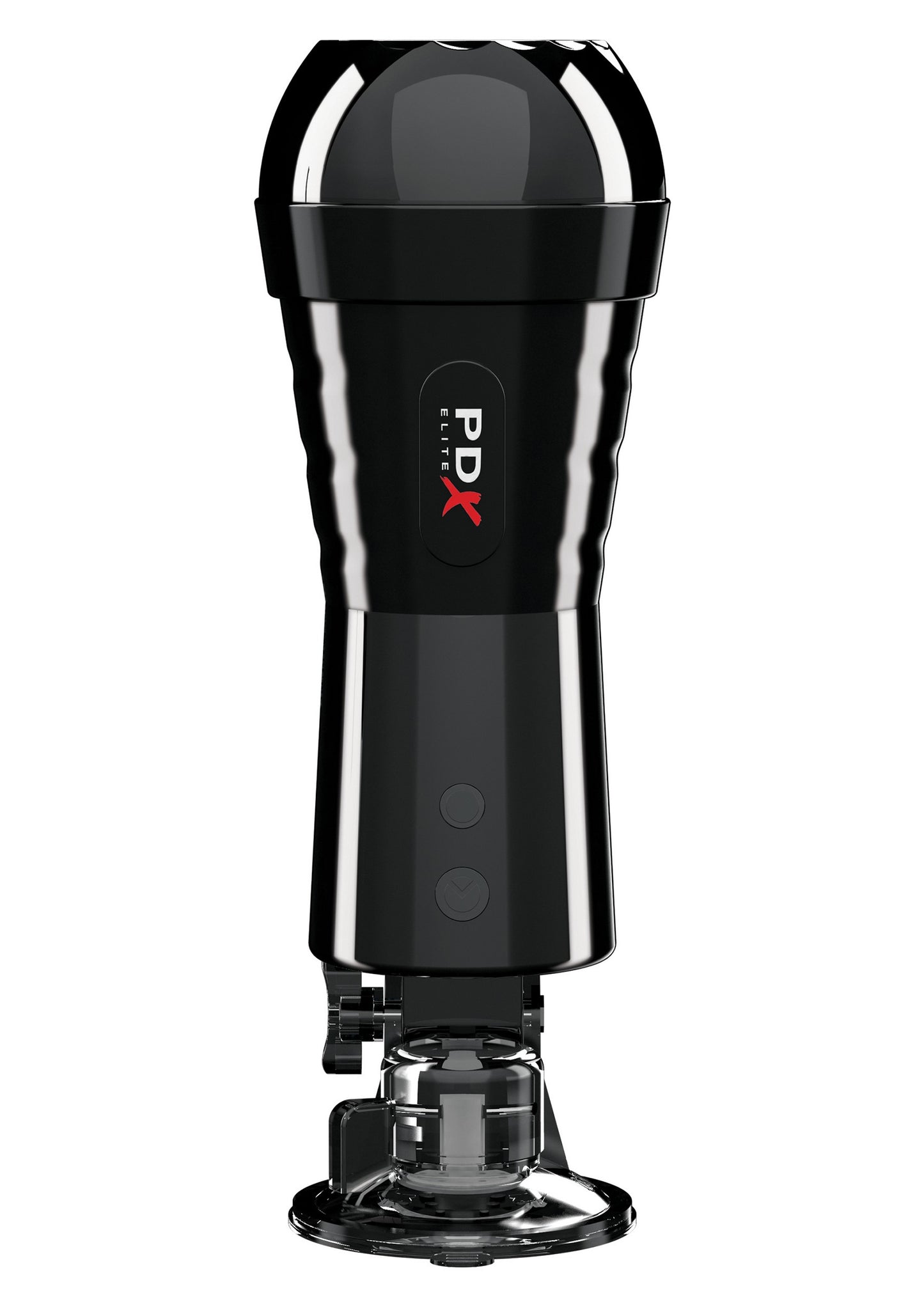 Pipedream PDX Elite Cock Compressor Vibrating Stroker BLACK - 1