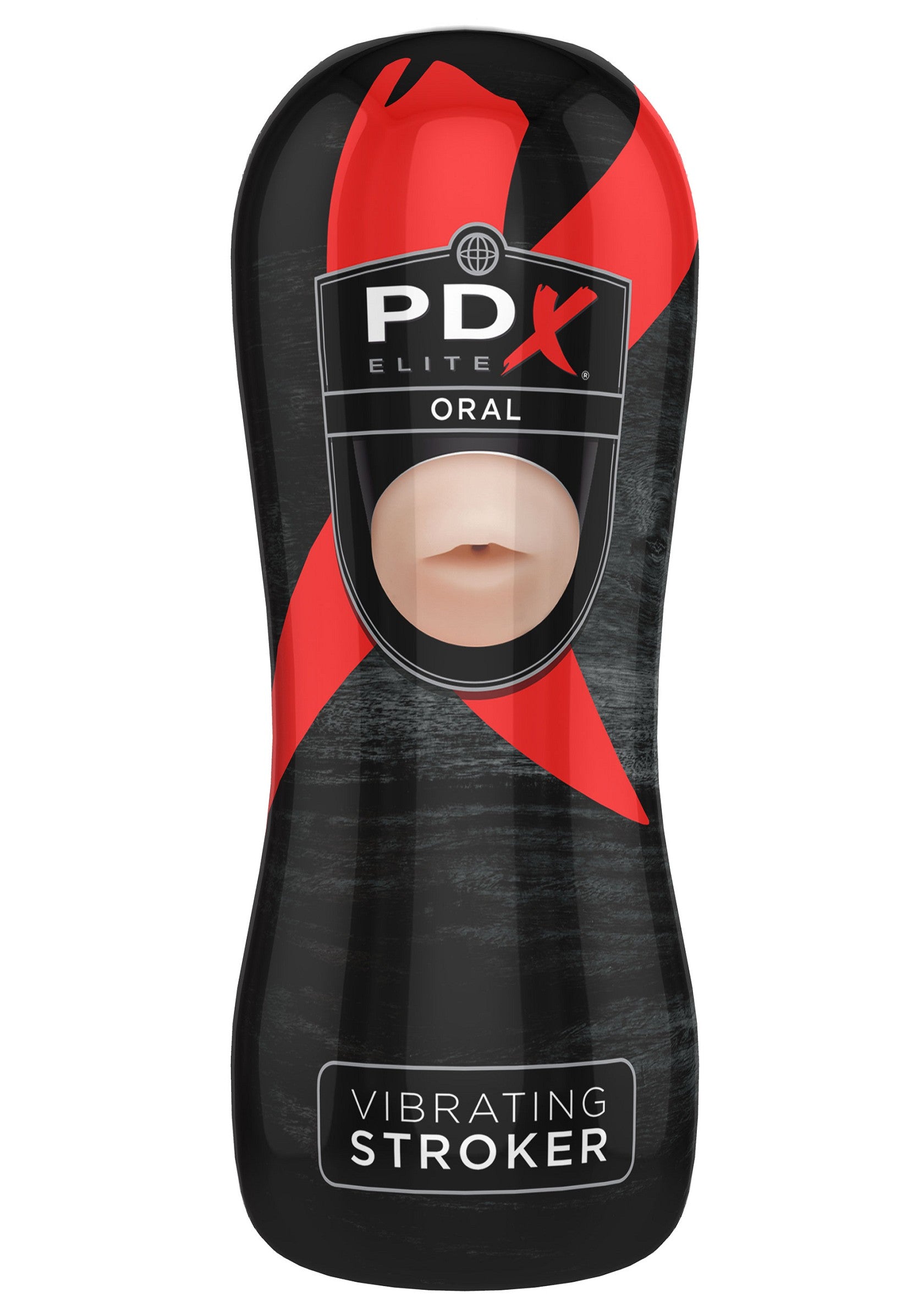 Pipedream PDX Elite Vibrating Stroker Oral SKIN - 2