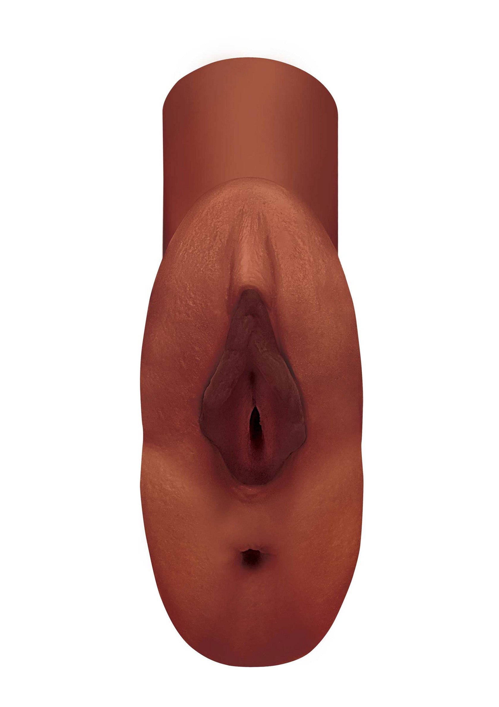 Pipedream PDX Plus Perfect Pussy Double Stroker BROWN - 3