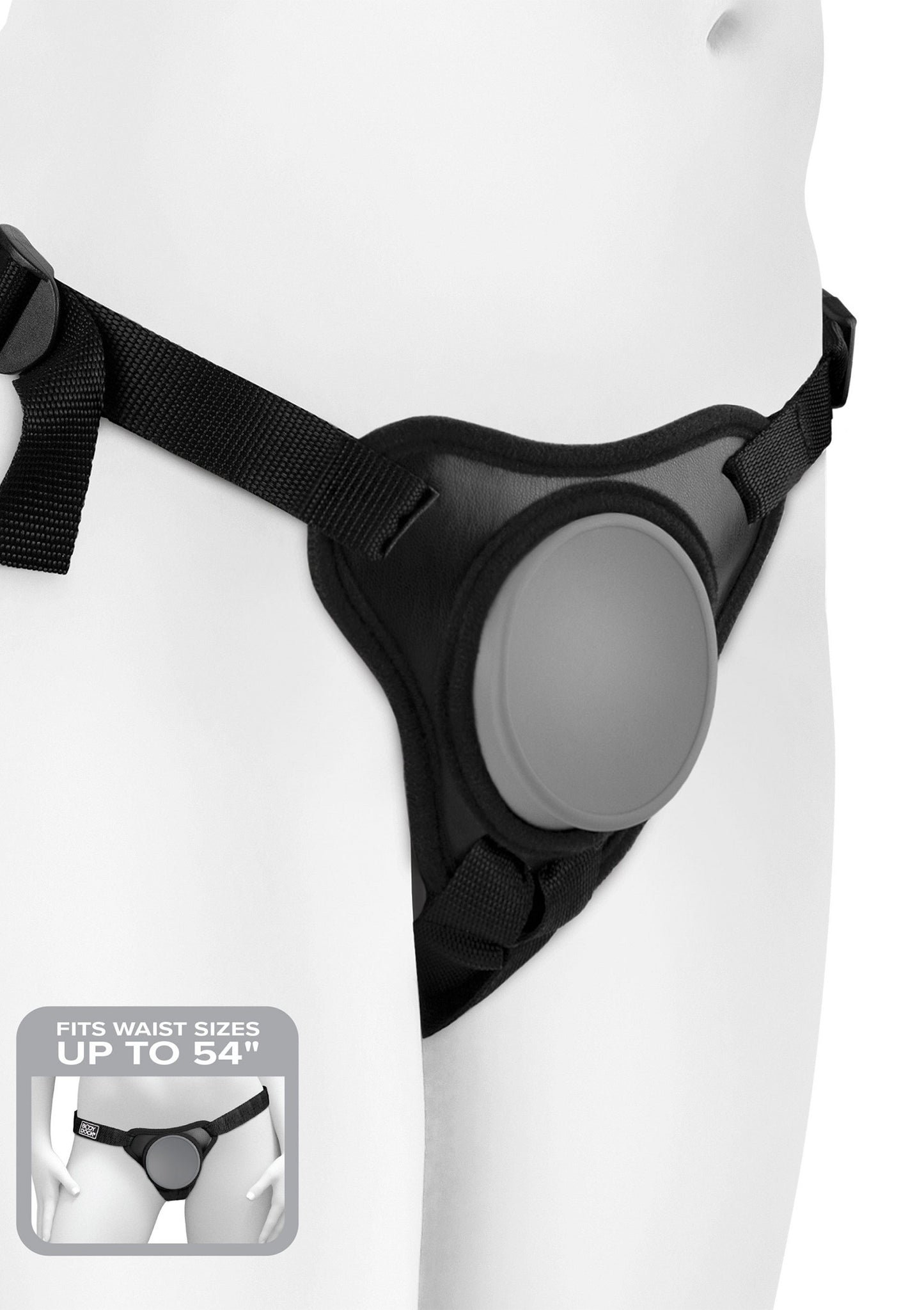 Pipedream Body Dock Elite Mini Harness BLACK - 2