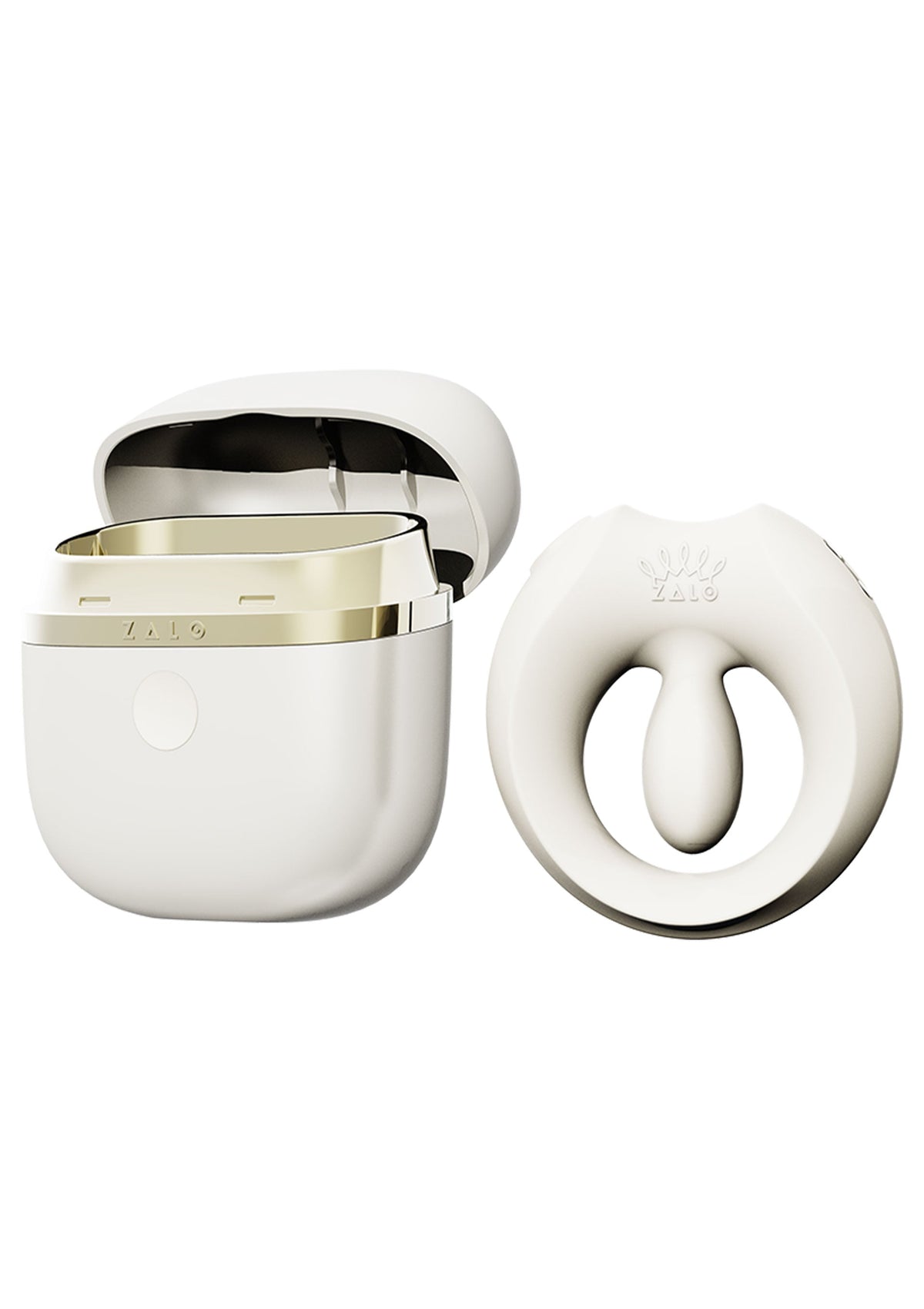 Apis Vibrating Couples Ring WHITE - 0