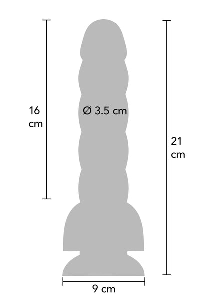Spiral Tease Dildo Silicone M PINK - 7