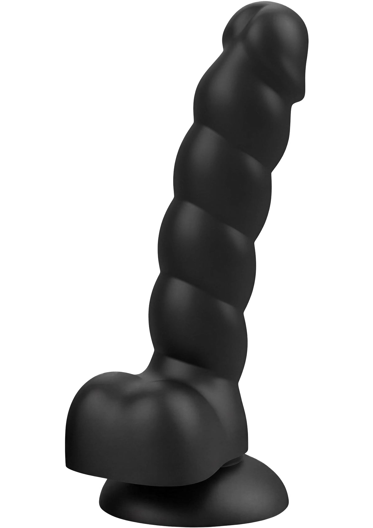 Spiral Tease Dildo Silicone XL BLACK - 0