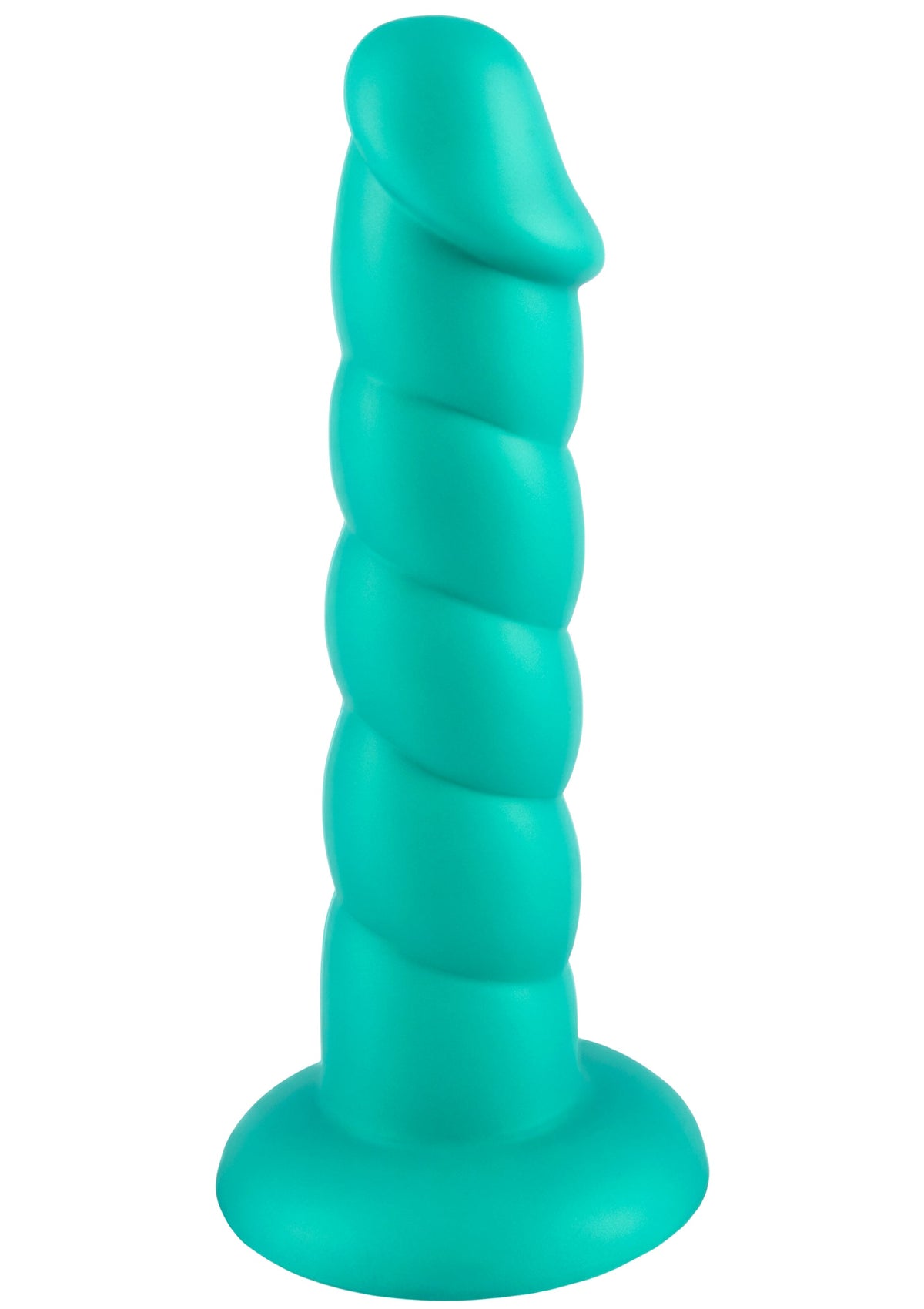 Spiral Tease Dong Silicone S GREEN - 2
