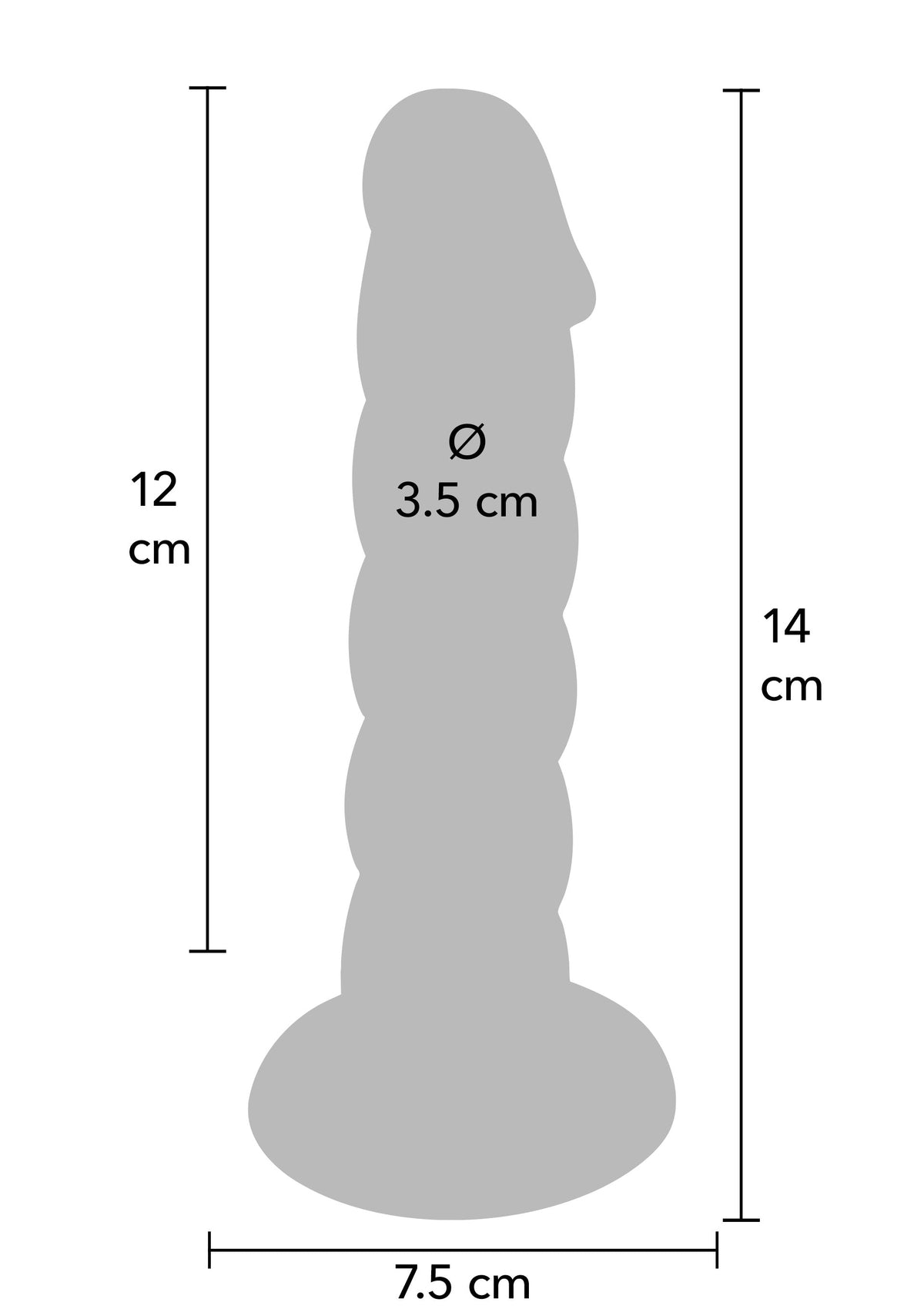 Spiral Tease Dong Silicone M PINK - 5