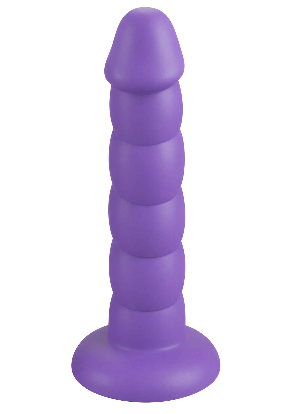 Spiral Tease Dong Silicone L PURPLE - 4