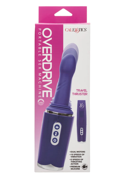 Travel Thruster Portable Sex Machine PURPLE - 2