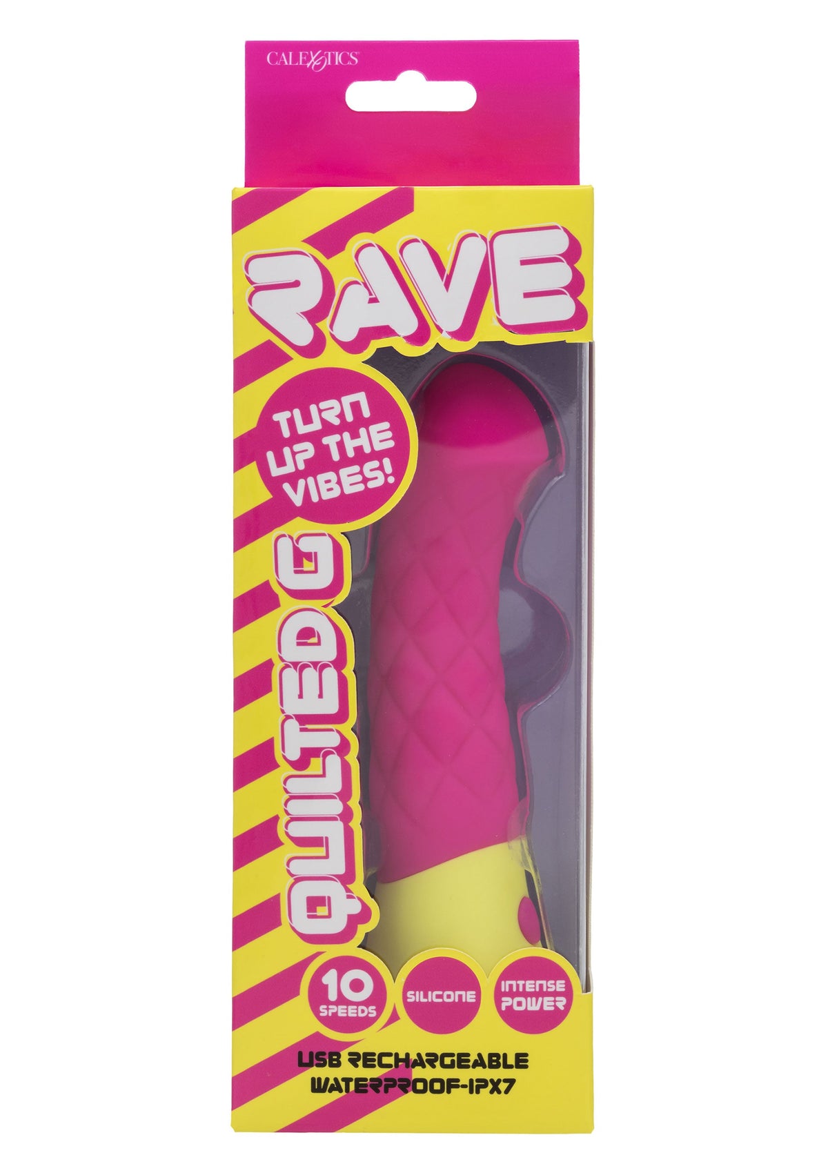 Quilted G Vibrator PINK - 2