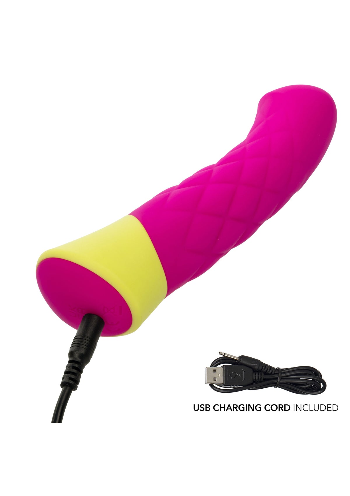Quilted G Vibrator PINK - 4