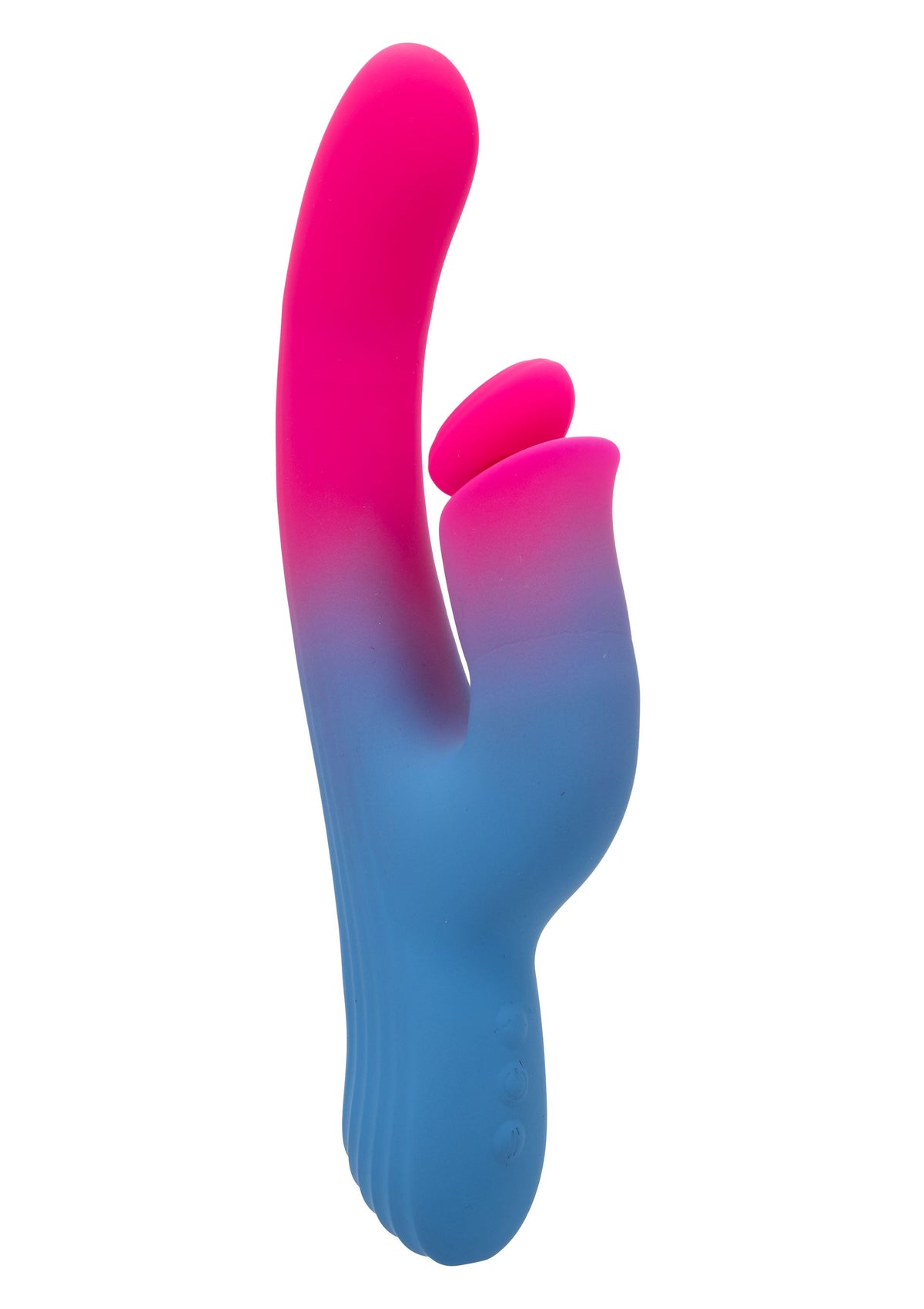 Dual Stimulator Thrusting Vibrator BLUE - 0