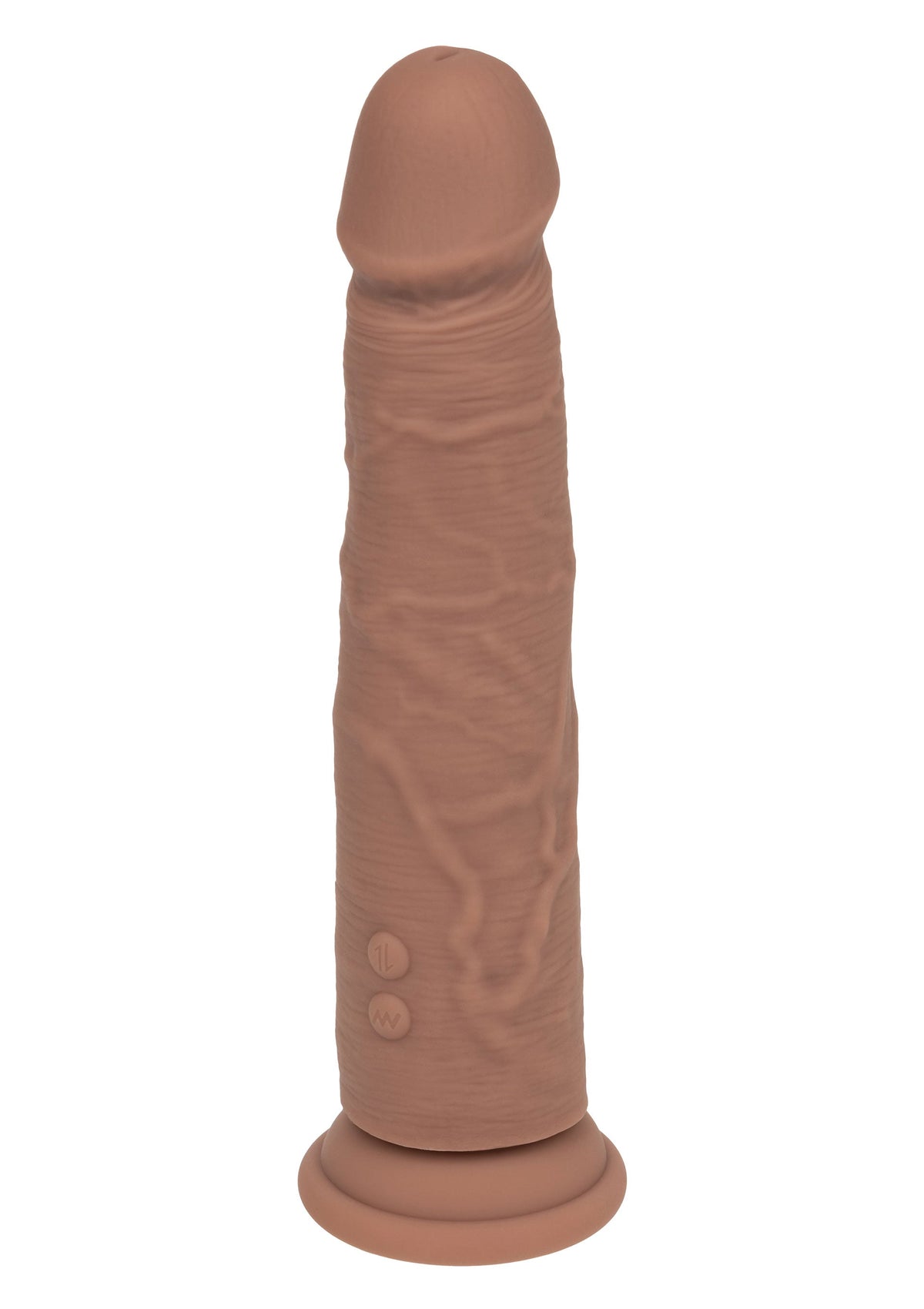 Vibrating & Thrusting Silicone Studs BROWN - 0