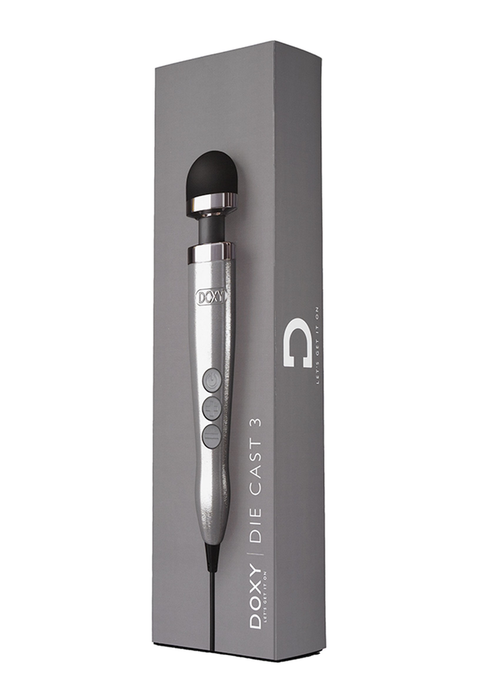 Doxy Massager DOXY Die Cast 3 SILVER - 0