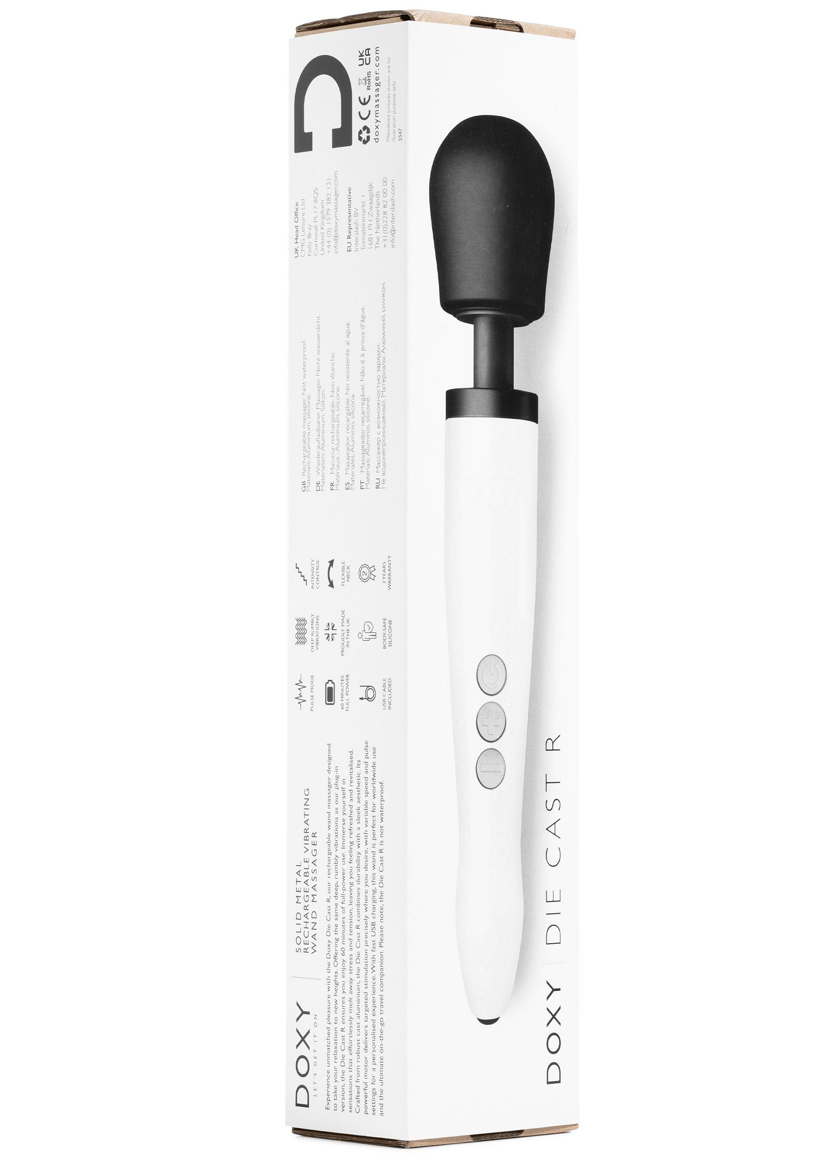 Doxy Die Cast Rechargeable WHITE - 2