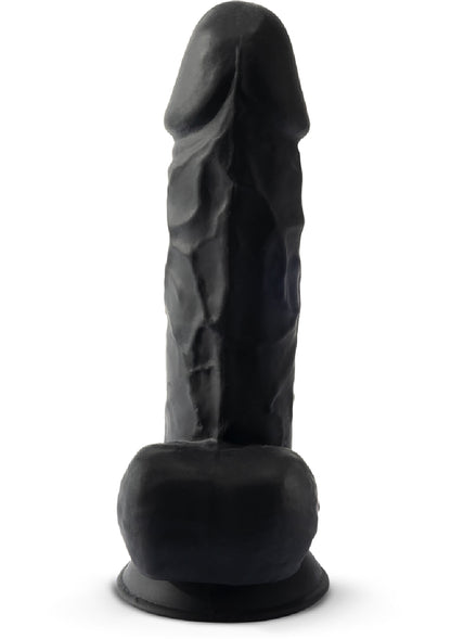 Silex-D Dildo Model 8.5 Inch BLACK - 0