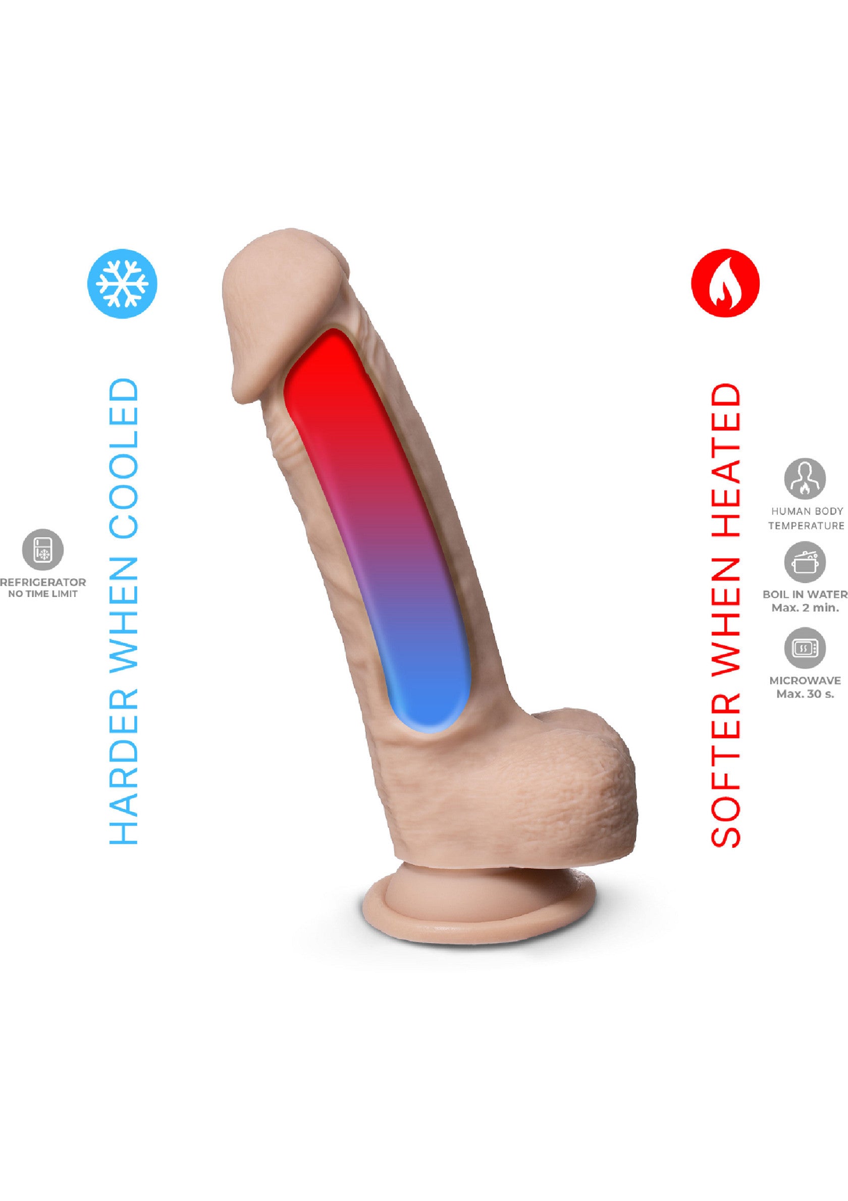 Silex-D Real Skin Dildo Model 1 - 7 In SKIN - 6