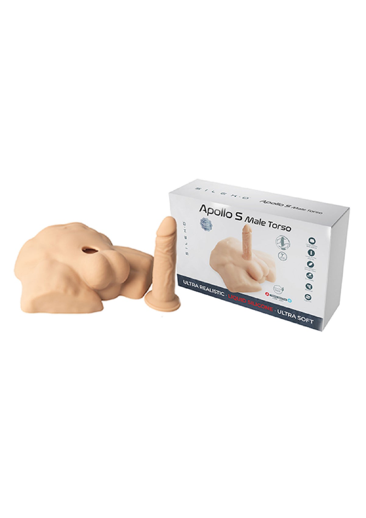 Silex-D Silicone Demi Torso Small SKIN - 2