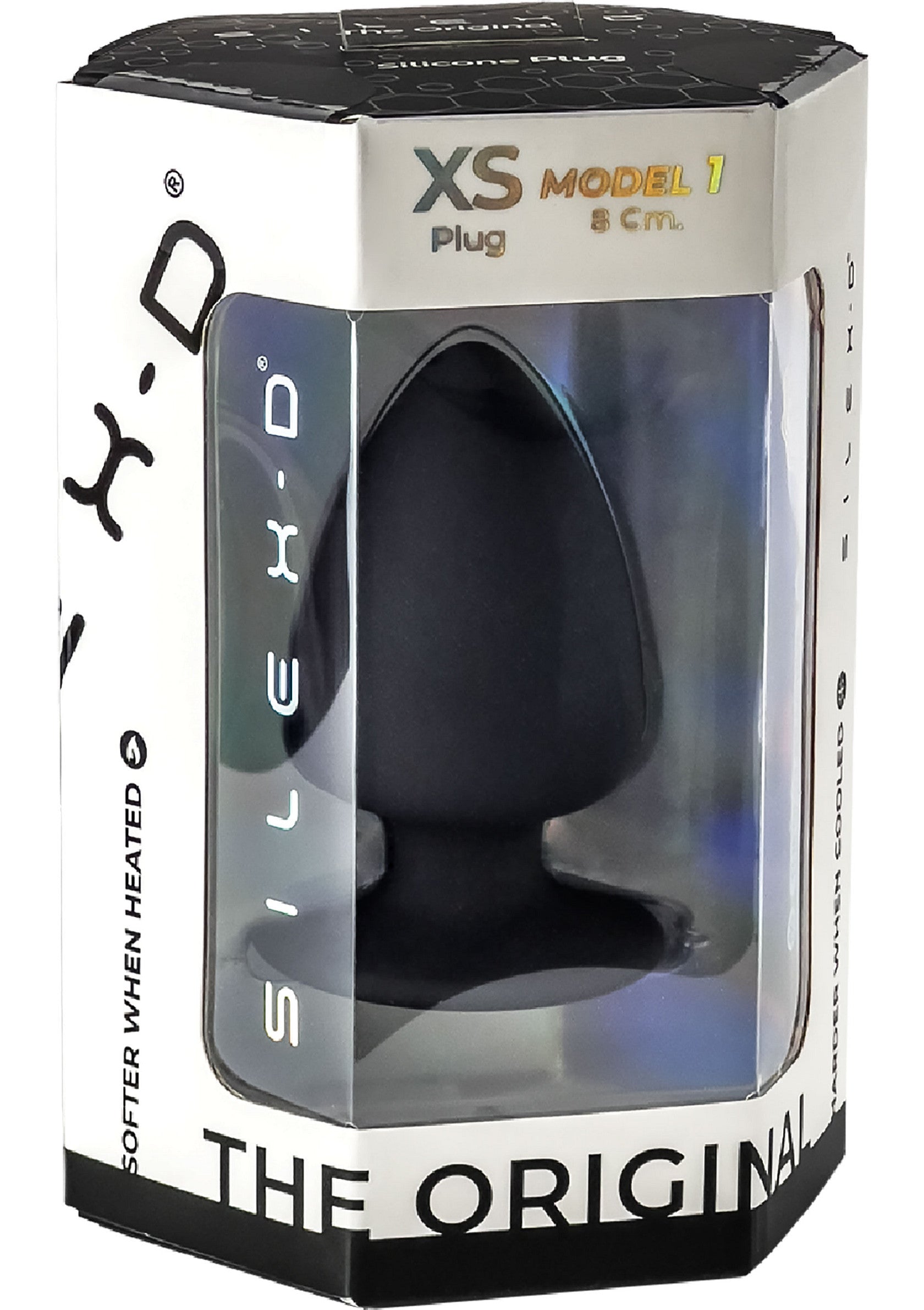Silex-D Plug Model 1 - Xsmall BLACK - 0
