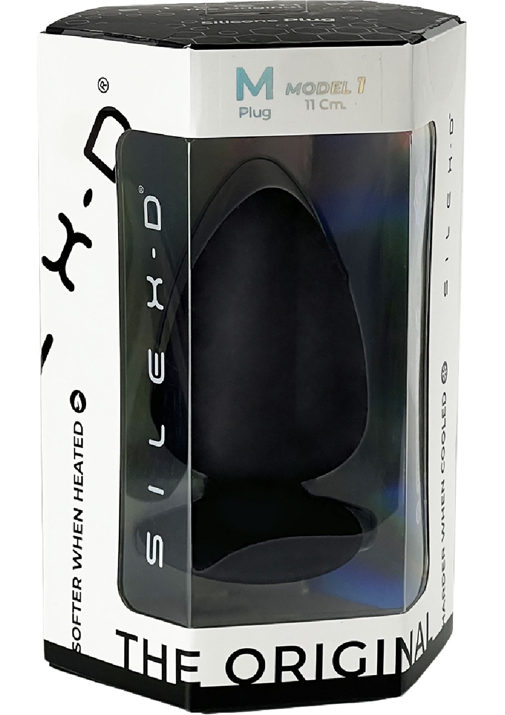 Silex-D Plug Model 1 - Medium BLACK - 1
