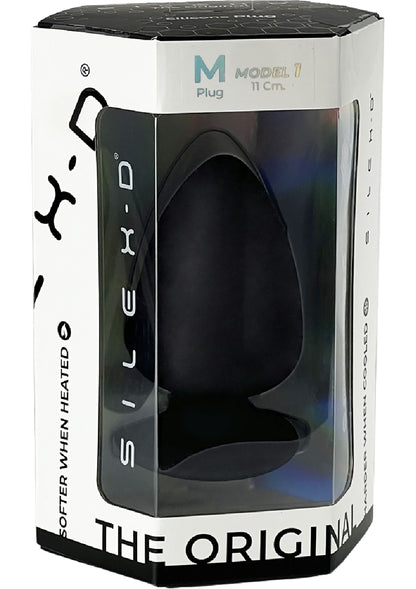 Silex-D Plug Model 1 - Medium BLACK - 1