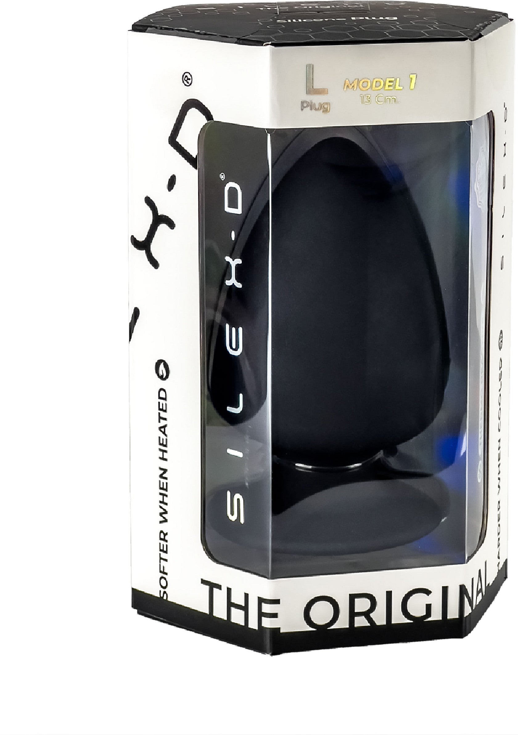 Silex-D Plug Model 1 - Large BLACK - 0