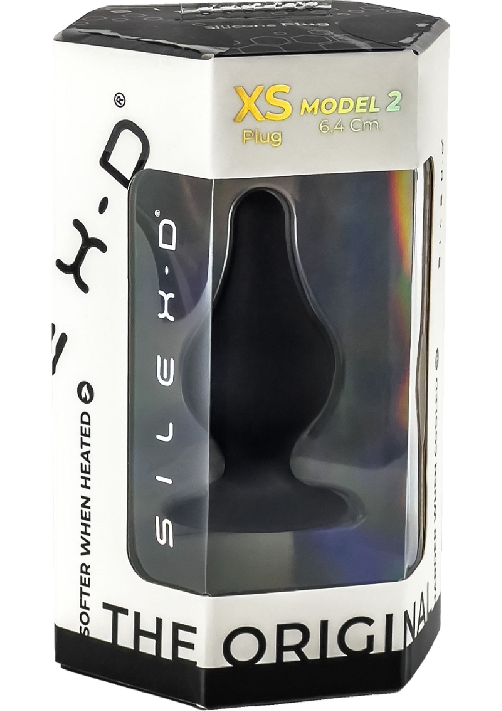 Silex-D Plug Model 2 -Xsmall BLACK - 1