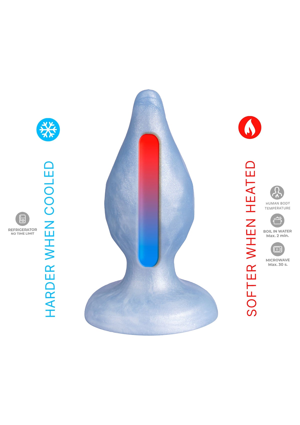 Fantasy Plug Diamond BLUE - 3