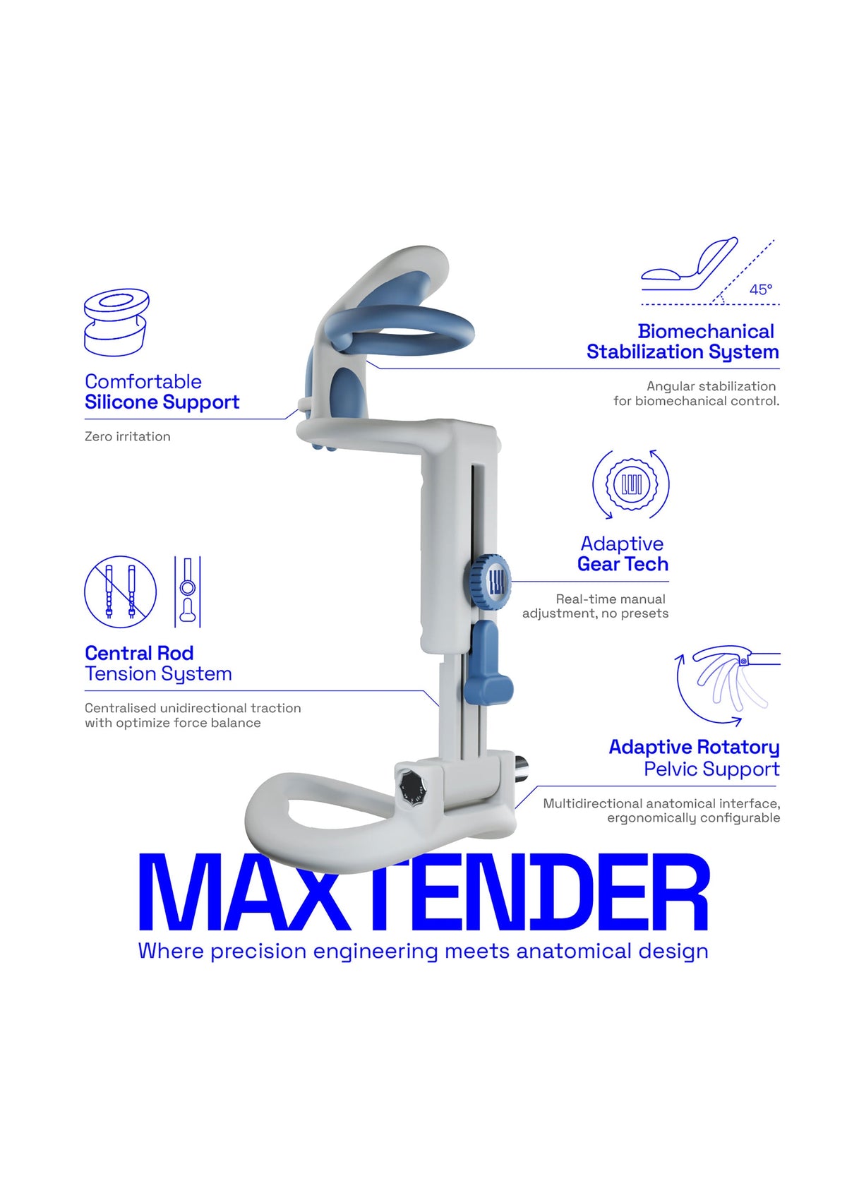 Lui Maxtender Penis Extender M GREY - 10