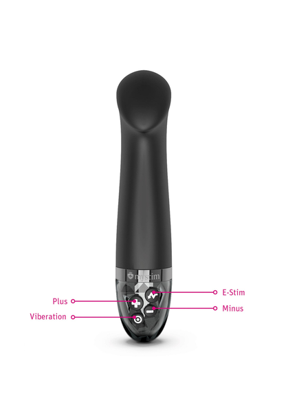 MyStim Right on Ron Estim Vibrator BLACK - 0