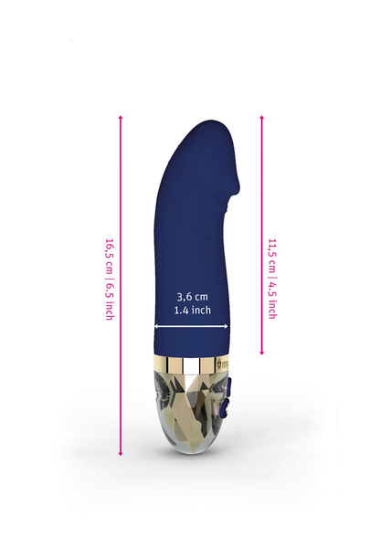 MyStim Real Deal Neal Vibrator BLUE - 5