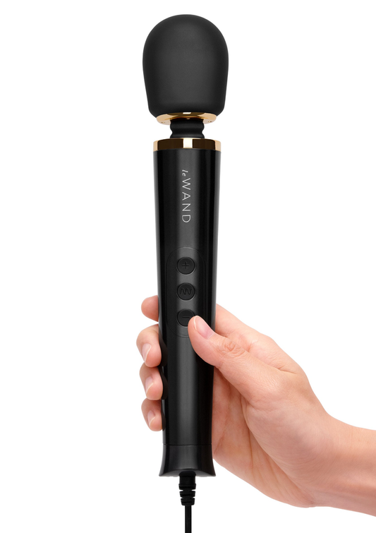 Le Wand Petit Plugin Massager - Zwart