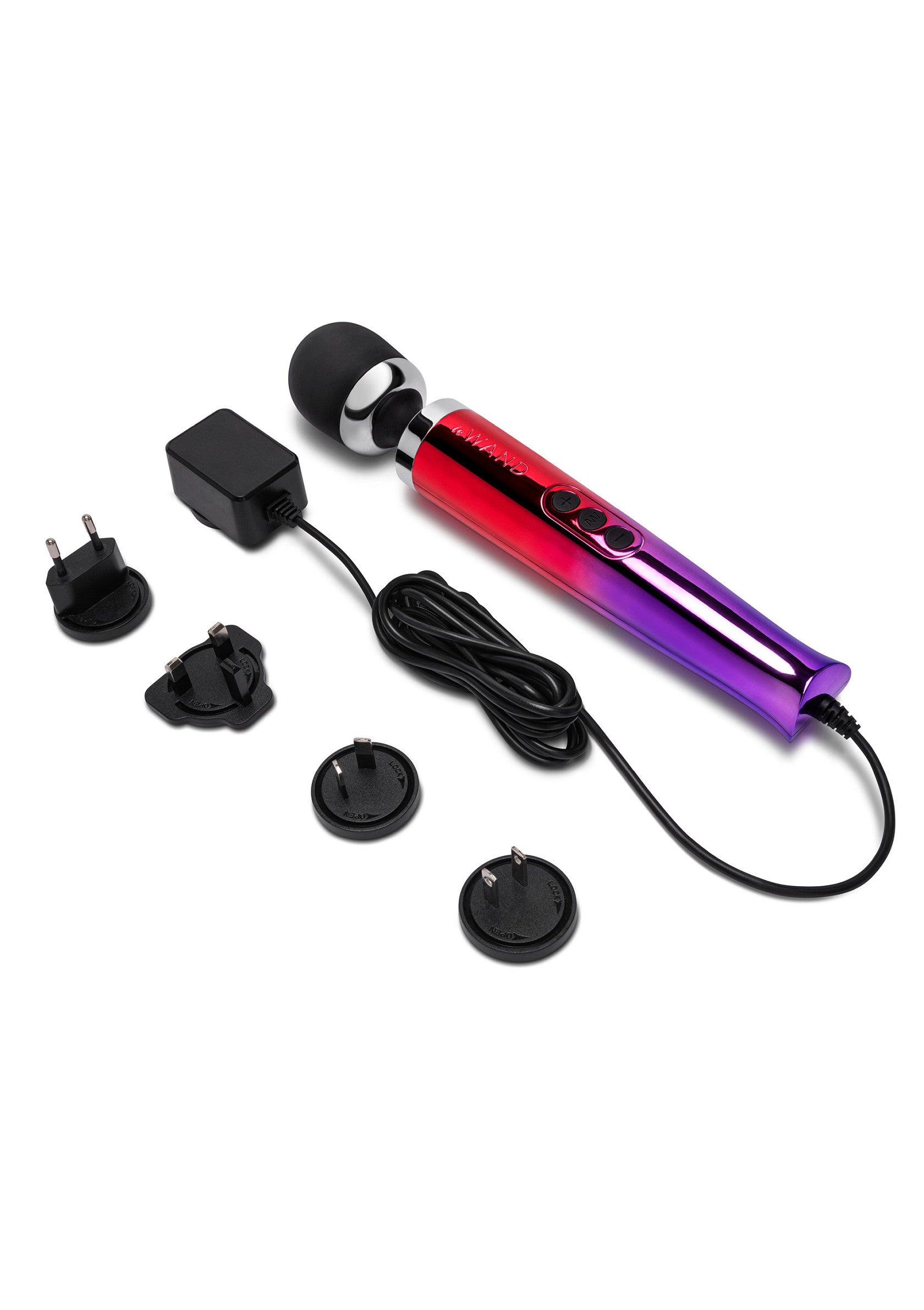 Le Wand Die Cast Plug-In Vibrating Massager MULTICOLOR - 2