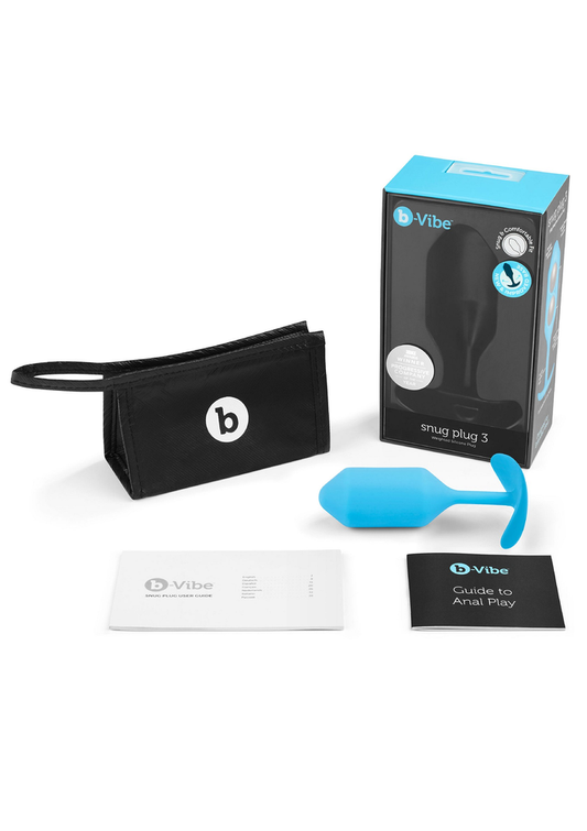 B-Vibe Snug Plug 3 - Groen