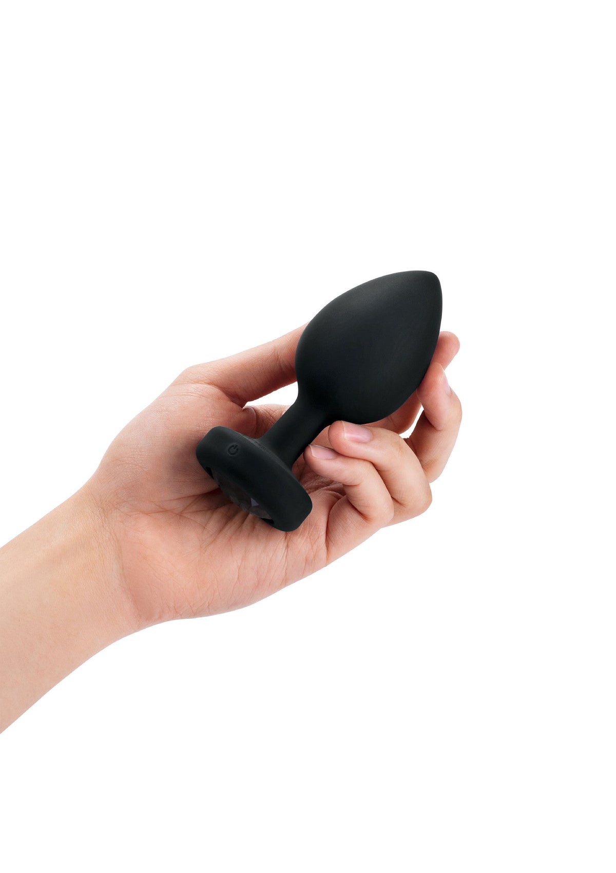 B-Vibe Vibrating Jewel Plug XXL BLACK - 6